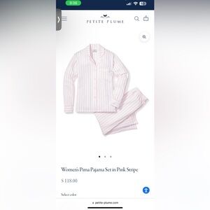 Petite Plume Pjs, Size S